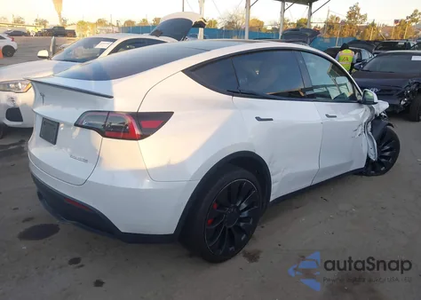 2022 Tesl Model Y Performance Performance Dual Motor All-Wheel Drive из США, поврежденный, VIN 7SAYGDEF9NF492672